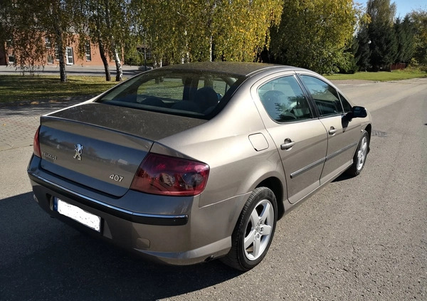 Peugeot 407 cena 14600 przebieg: 220000, rok produkcji 2005 z Mielec małe 56